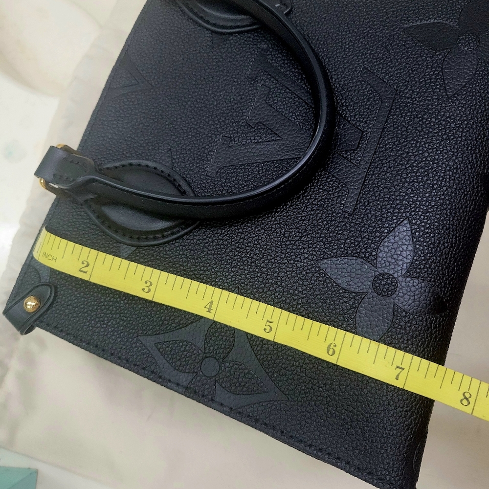 The NEW Boutique On The Go Black Satchel with Gold Hardware - Picture 8 of 11